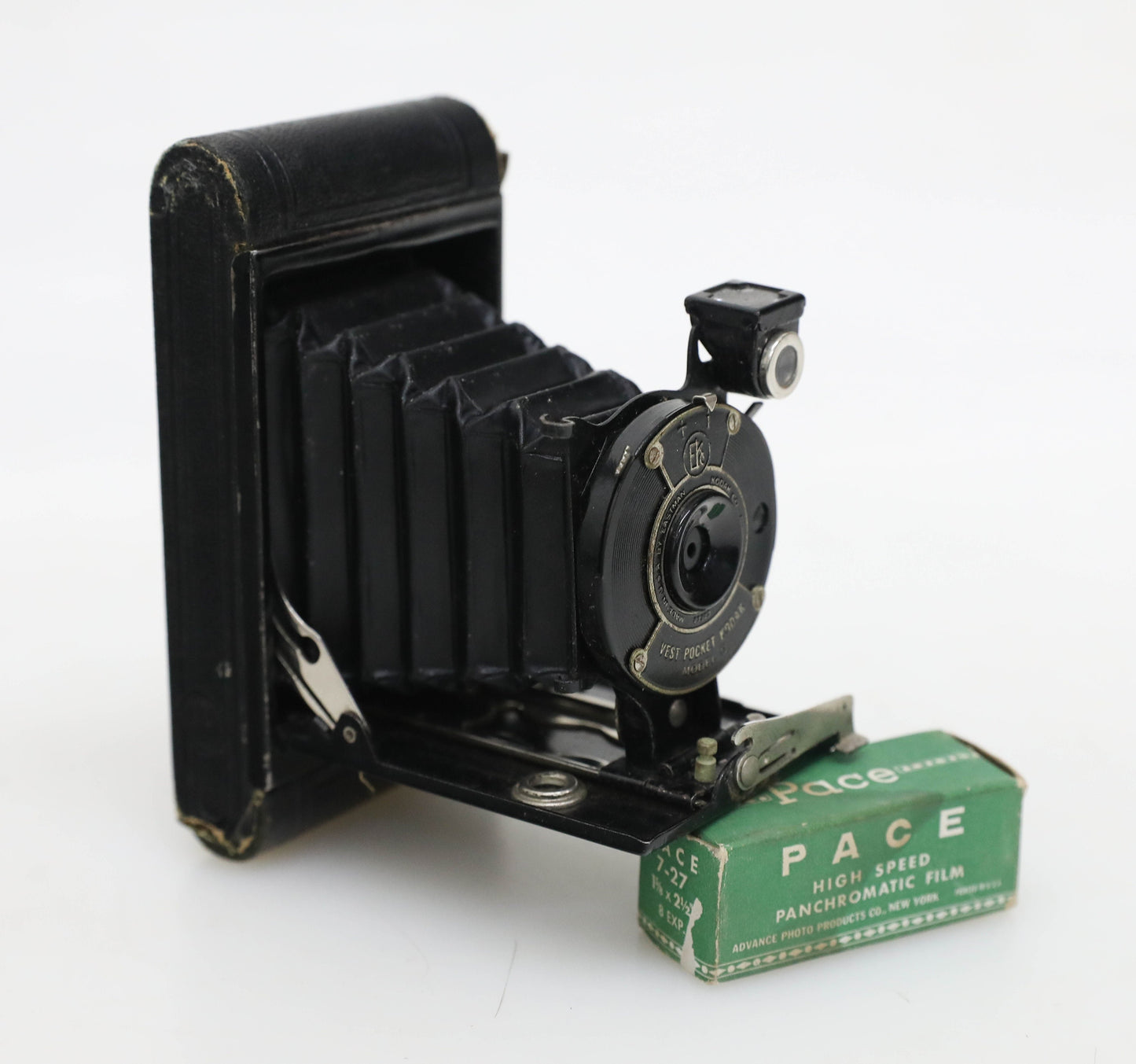 Eastman Kodak Vest Pocket Model B Folding A127 Film Camera with Film