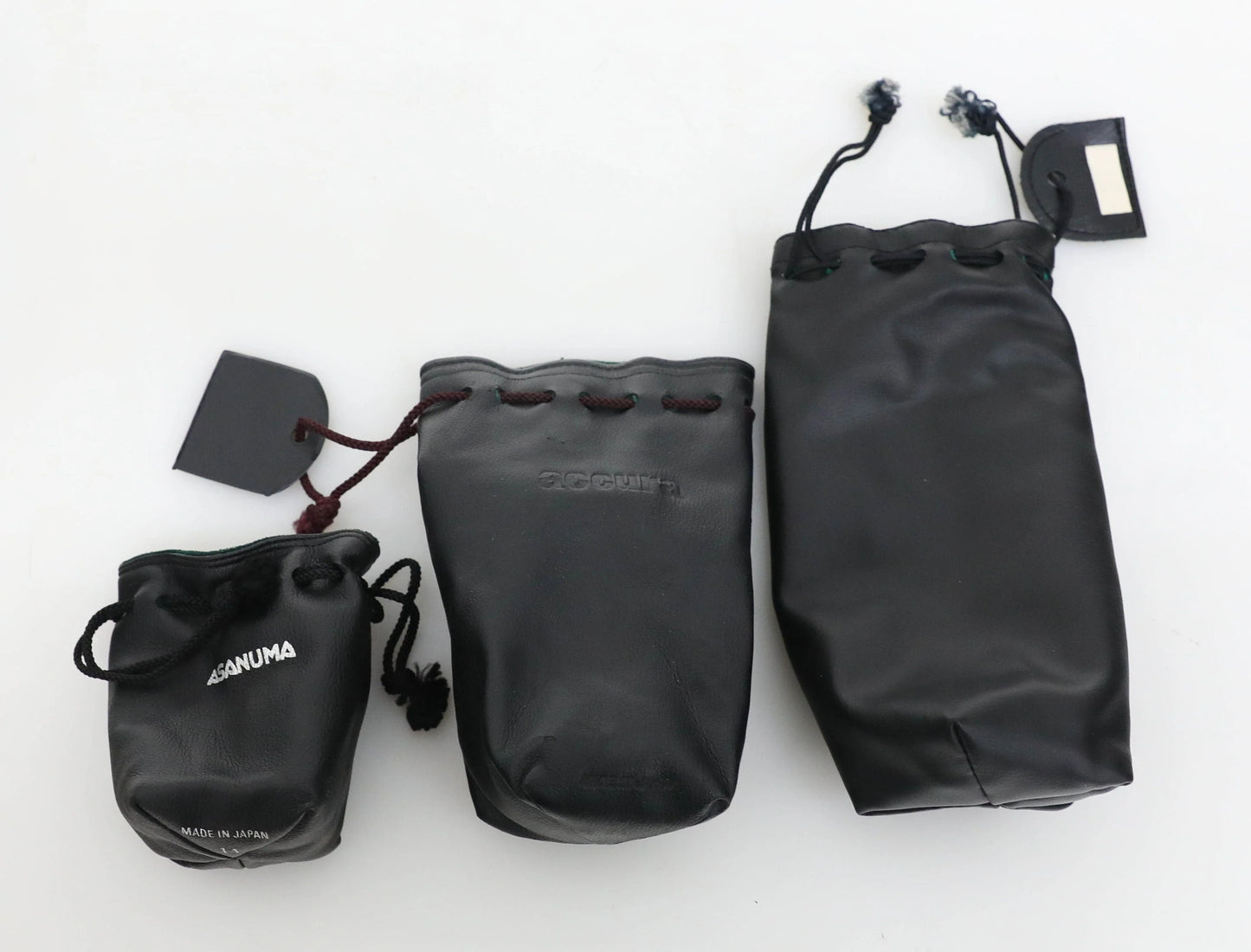Camera Lens Cases Soft Small/Medium/Large - LOT OF 3
