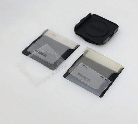 Ambico Camera Filters Lot - Fog 2 and 4 Point Star with Holder