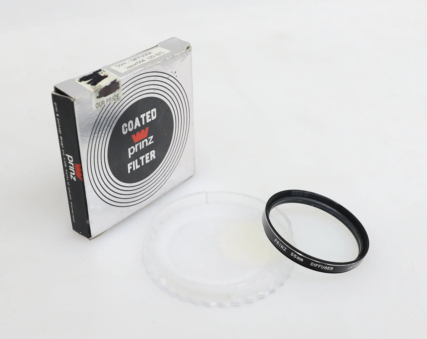 Prinz 55mm Coated Filter Set - Star/Spot/Diffuser/FL-D/Orange (G) in Cases
