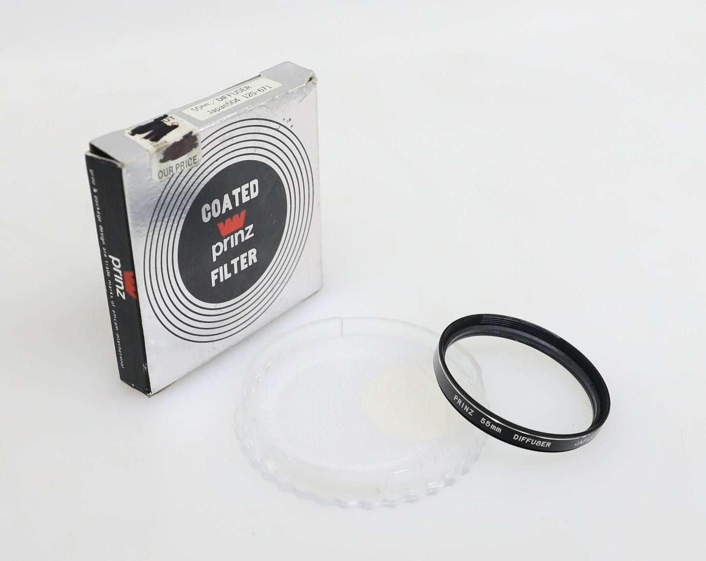 Prinz 55mm Coated Filter Set - Star/Spot/Diffuser/FL-D/Orange (G) in Cases