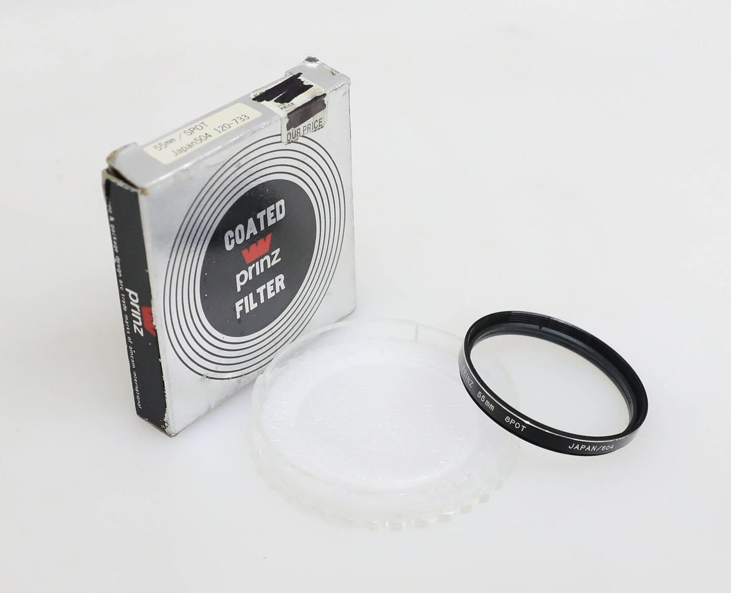 Prinz 55mm Coated Filter Set - Star/Spot/Diffuser/FL-D/Orange (G) in Cases