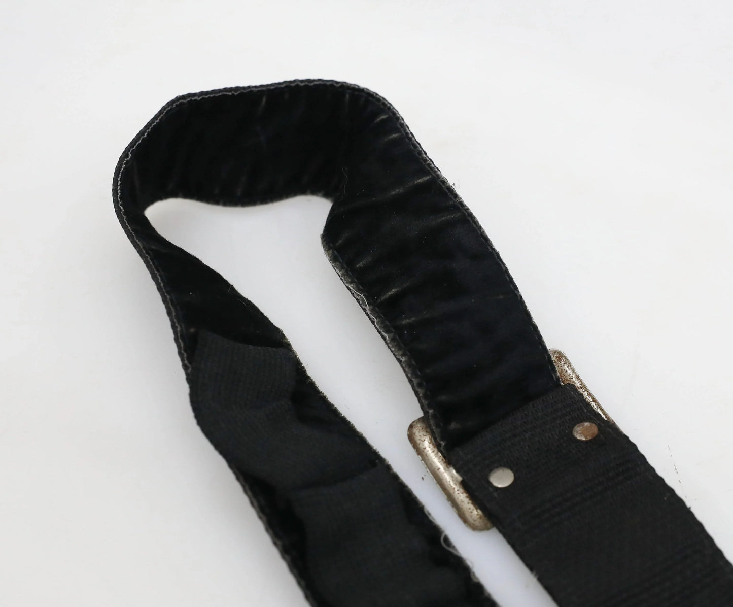 Vintage Camera Strap 1960s Black/Wide