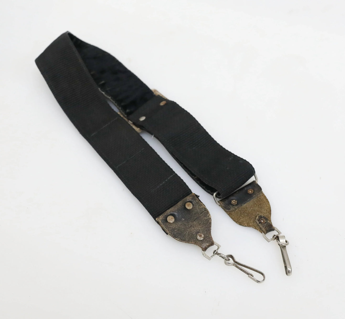 Vintage Camera Strap 1960s Black/Wide