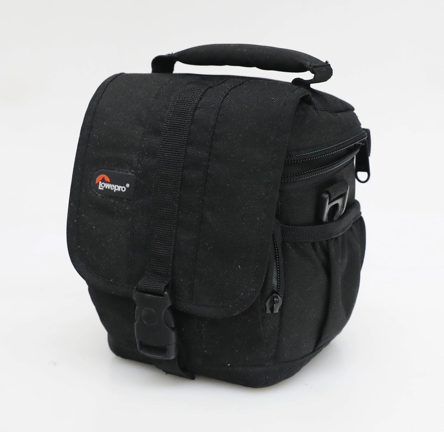 Vintage Camera Bag Black with Strap - Lowepro