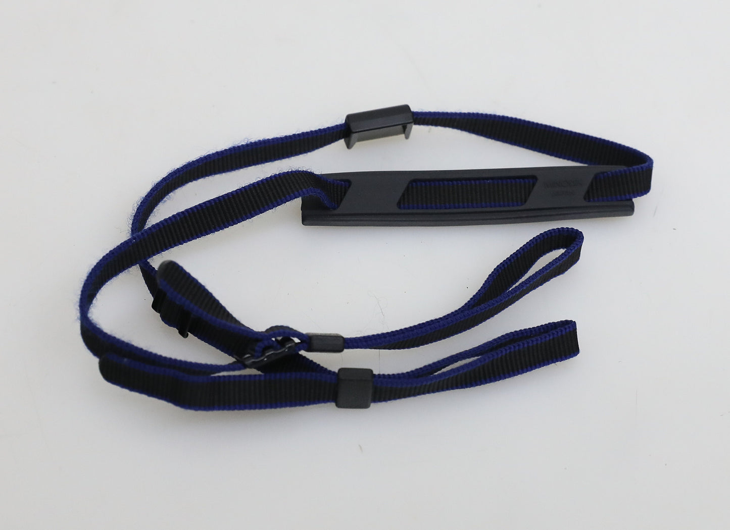 Vintage Minolta Strap - Black and Blue