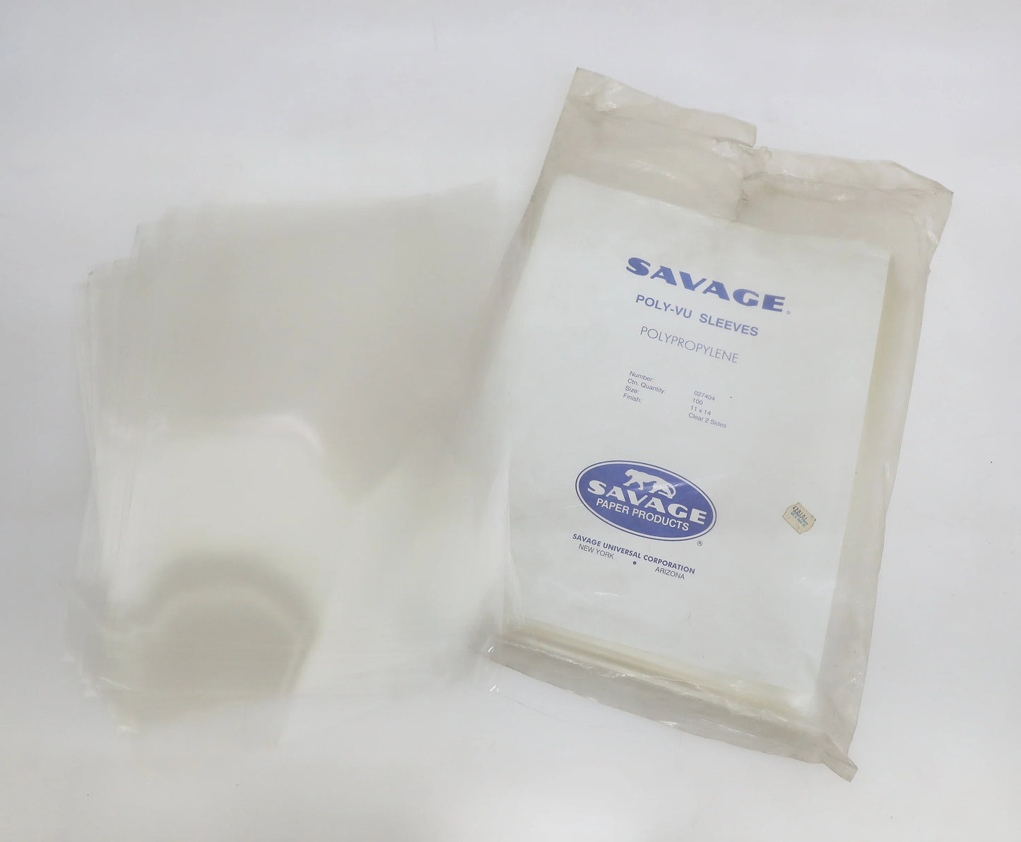 Savage 11x14 Archival Polypropylene Clean Sleeves - PACK OF 96