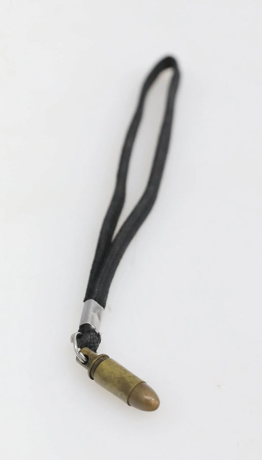 Vintage Camera Hand Strap with Bullet