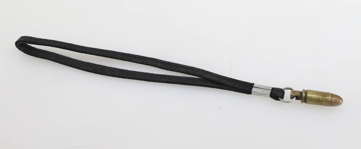Vintage Camera Hand Strap with Bullet