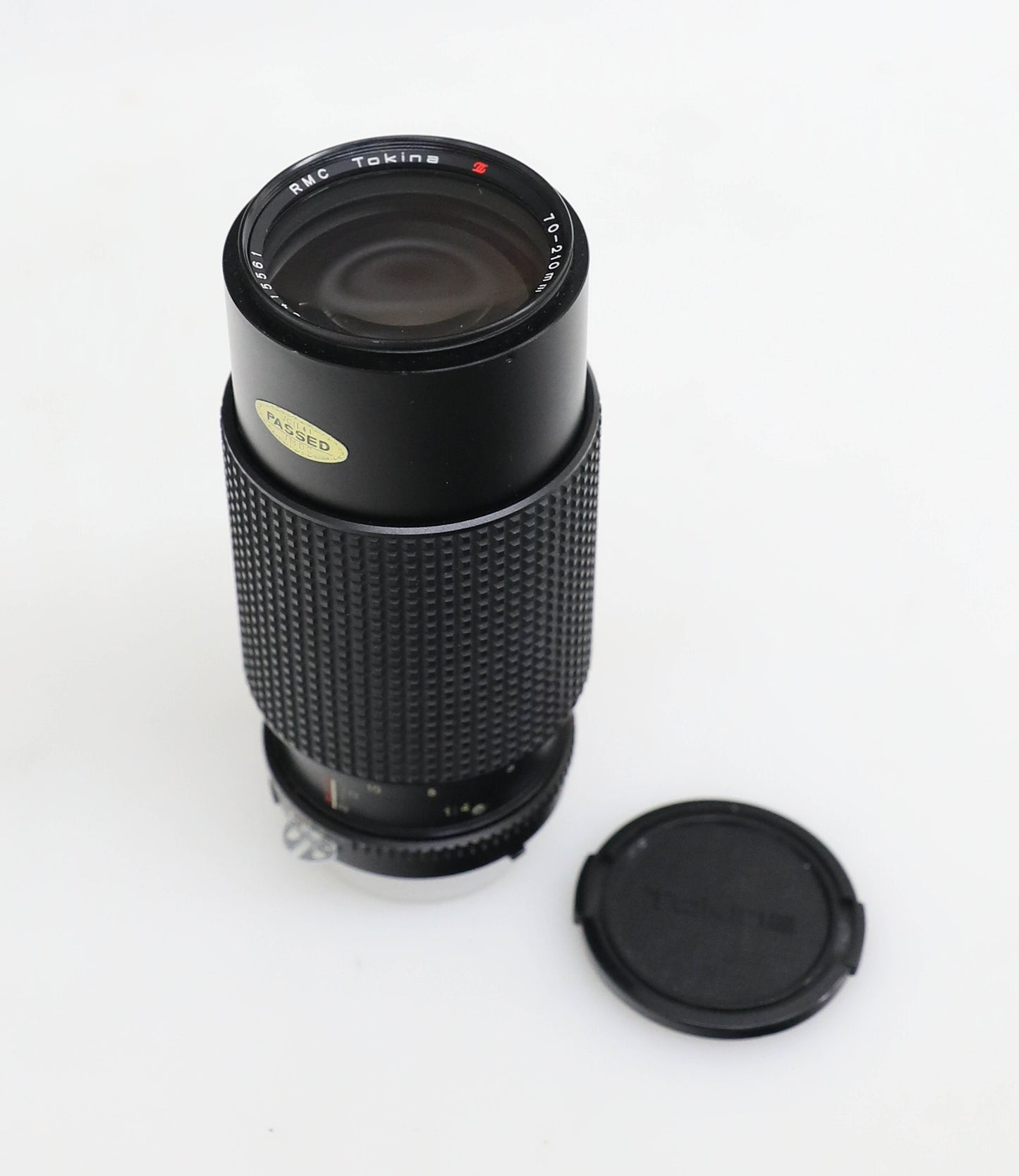 Tokina for Nikon Film Lens Telephoto 70-210mm f/4.0 with Macro and Lens Caps