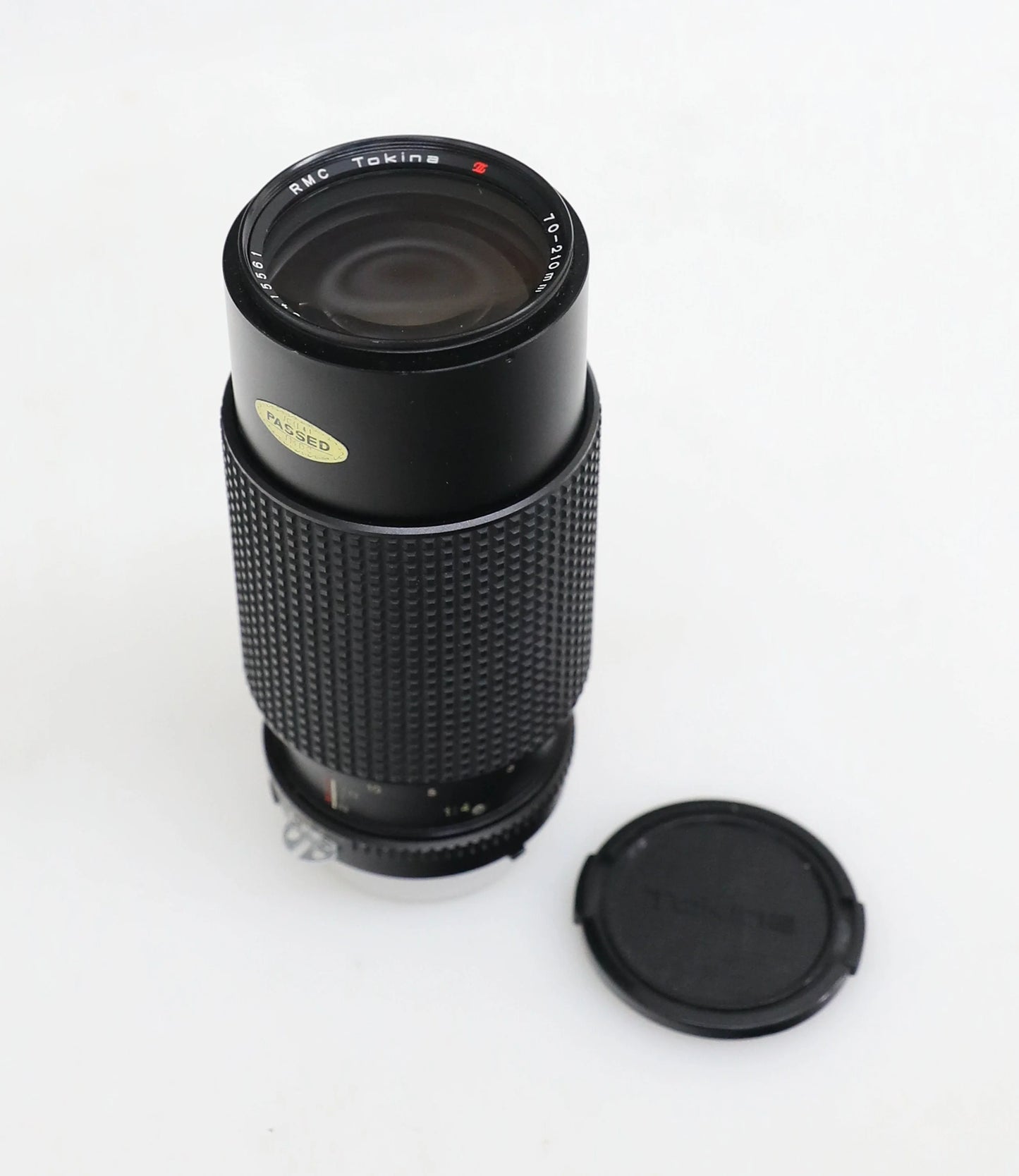 Tokina for Nikon Film Lens Telephoto 70-210mm f/4.0 with Macro and Lens Caps