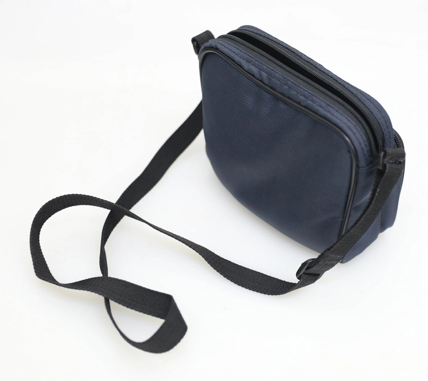 Vintage Point and Shoot Digital Camera Bag - Navy Blue and Black