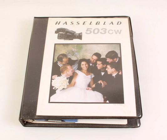 Hasselblad 503cw Binder Brochure Camera & Lenses