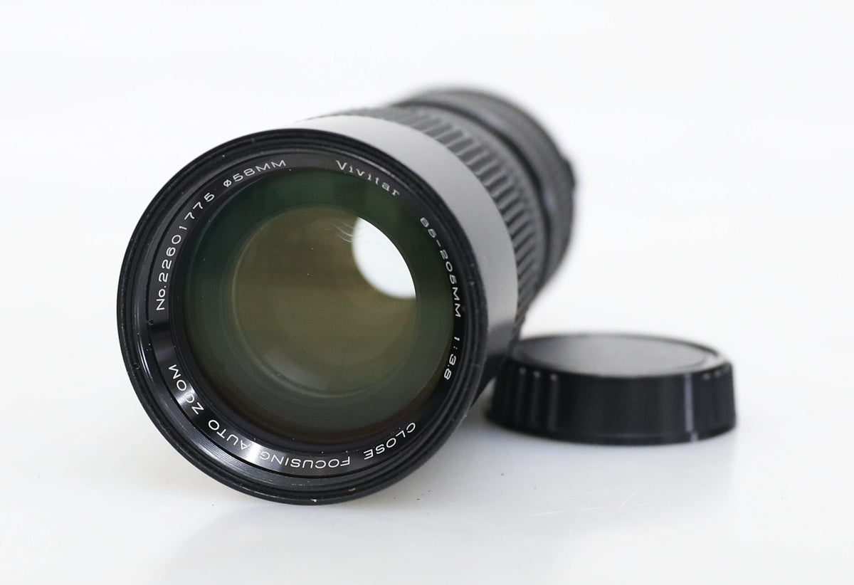For parts -  OM Mount Lens, 85-205mm f/3.8 Zoom for Olympus