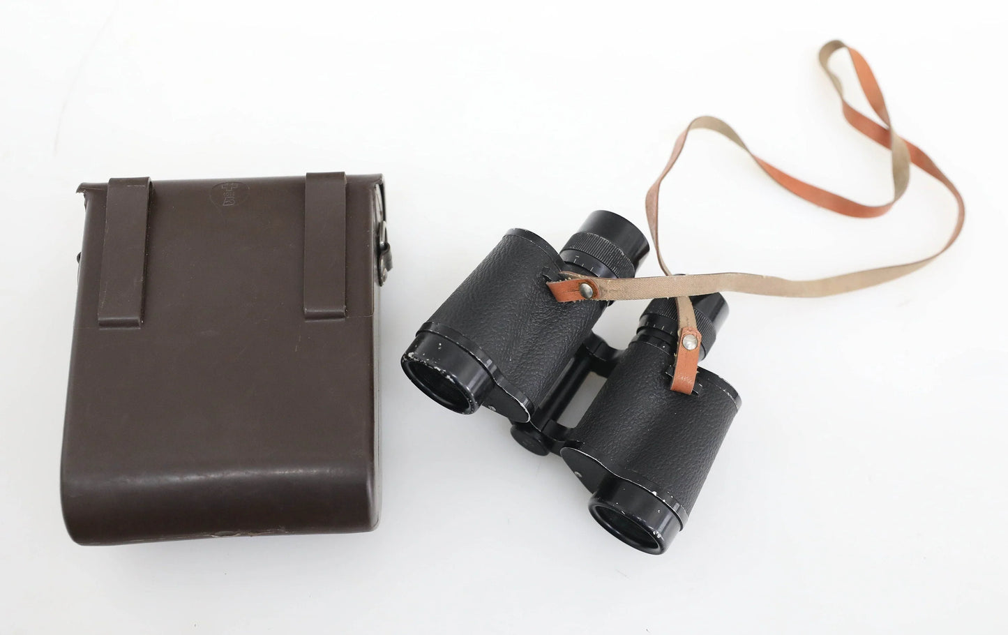Vintage Selsi Luminous 6x30 Binoculars with Case - Lightweight No. 95508
