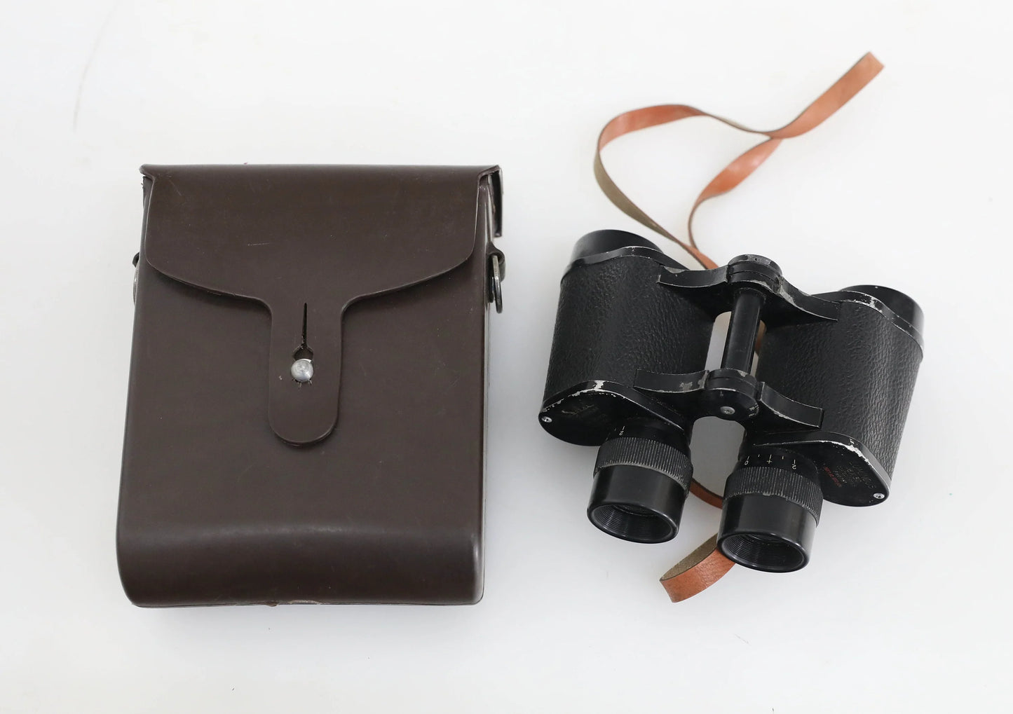 Vintage Selsi Luminous 6x30 Binoculars with Case - Lightweight No. 95508