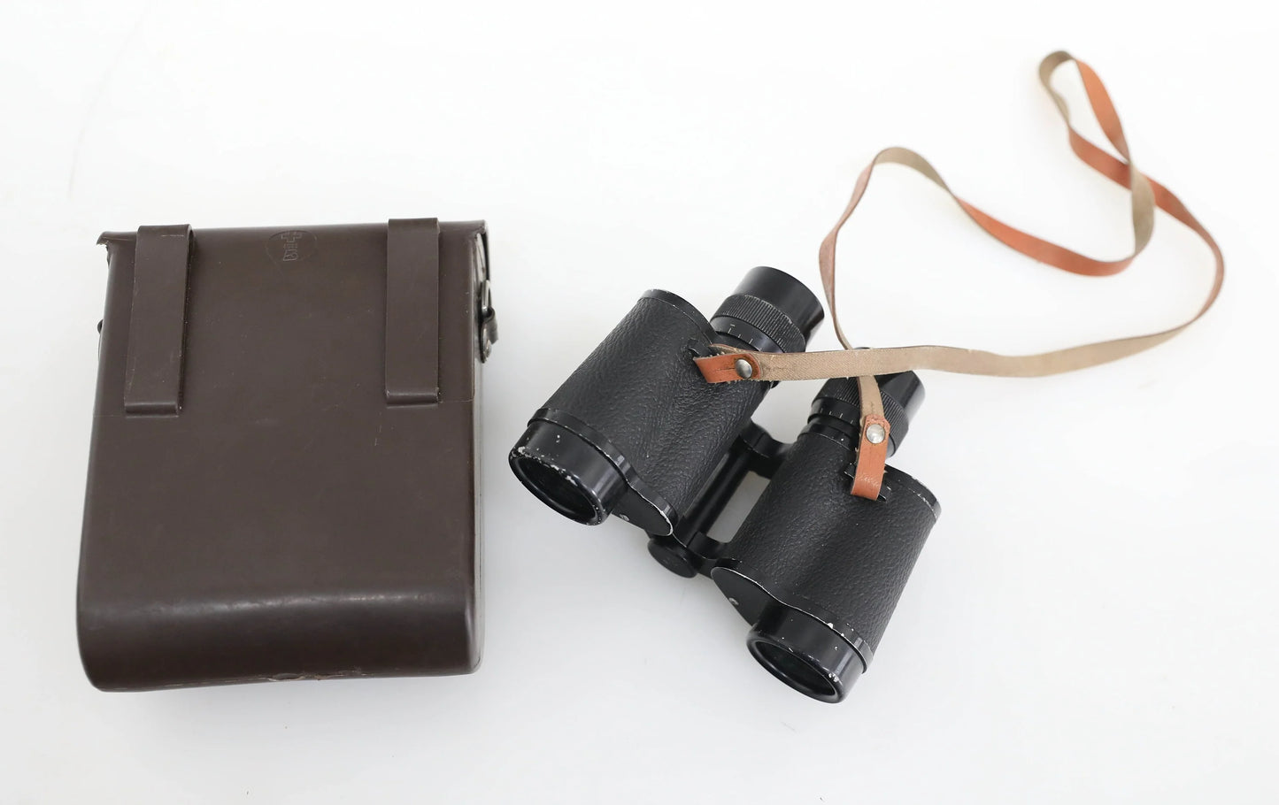 Vintage Selsi Luminous 6x30 Binoculars with Case - Lightweight No. 95508