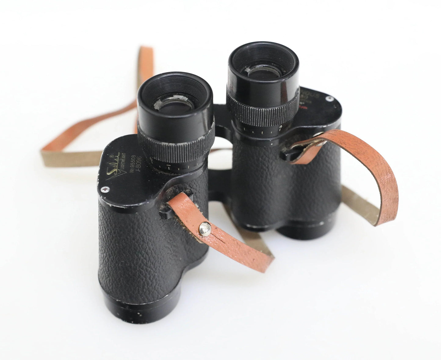 Vintage Selsi Luminous 6x30 Binoculars with Case - Lightweight No. 95508