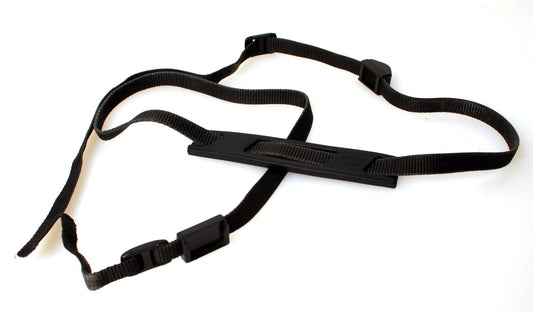 Vintage Minolta Camera Strap, Thin, Black, 1970s