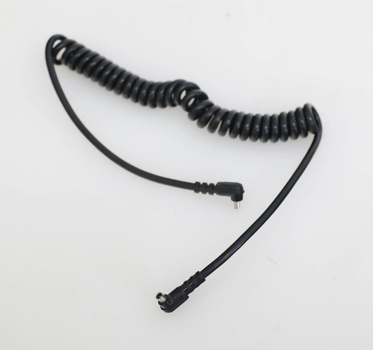 Camera Flash Cord PC/M - PC/F Coiled 3ft