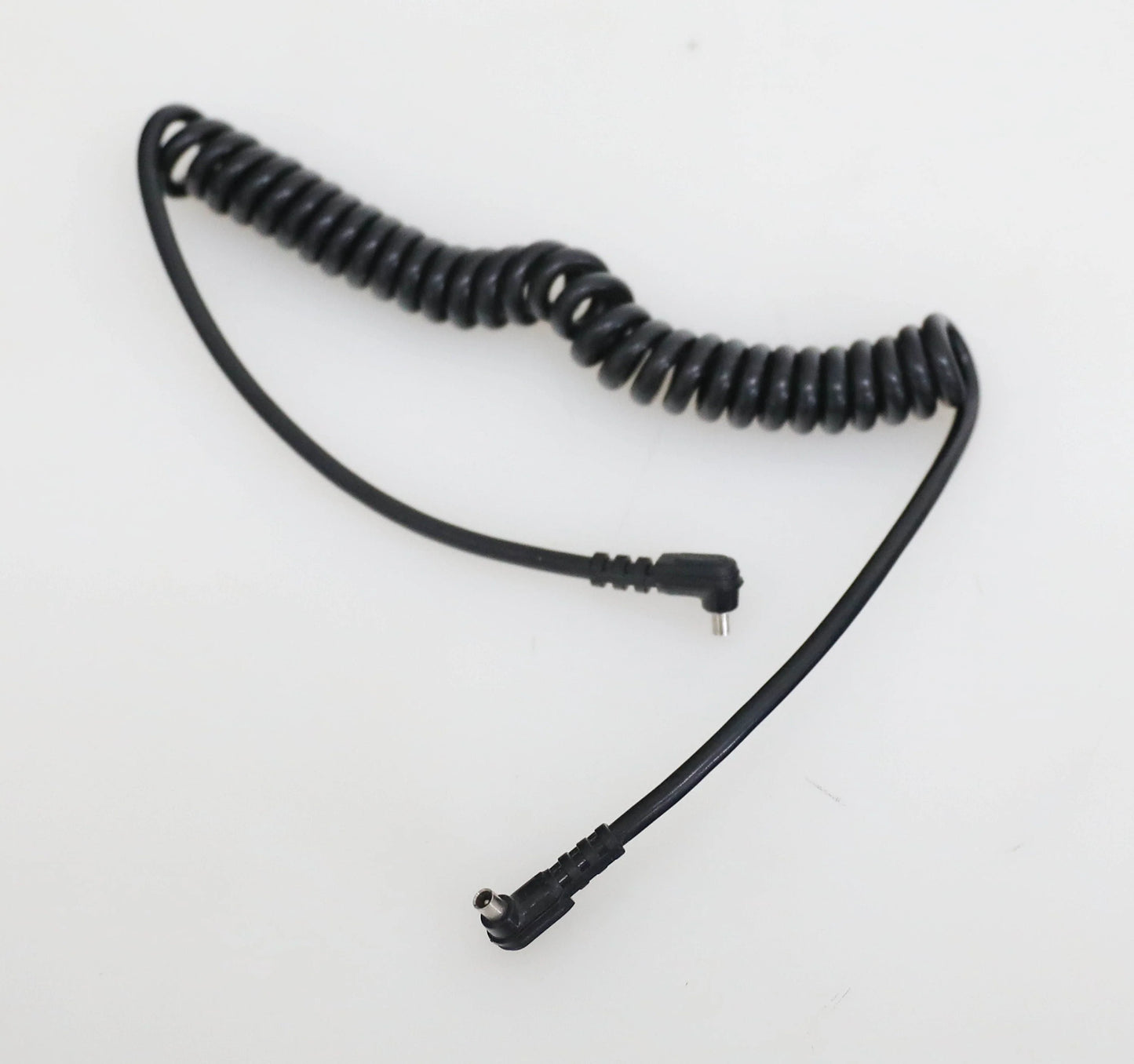 Camera Flash Cord PC/M - PC/F Coiled 3ft
