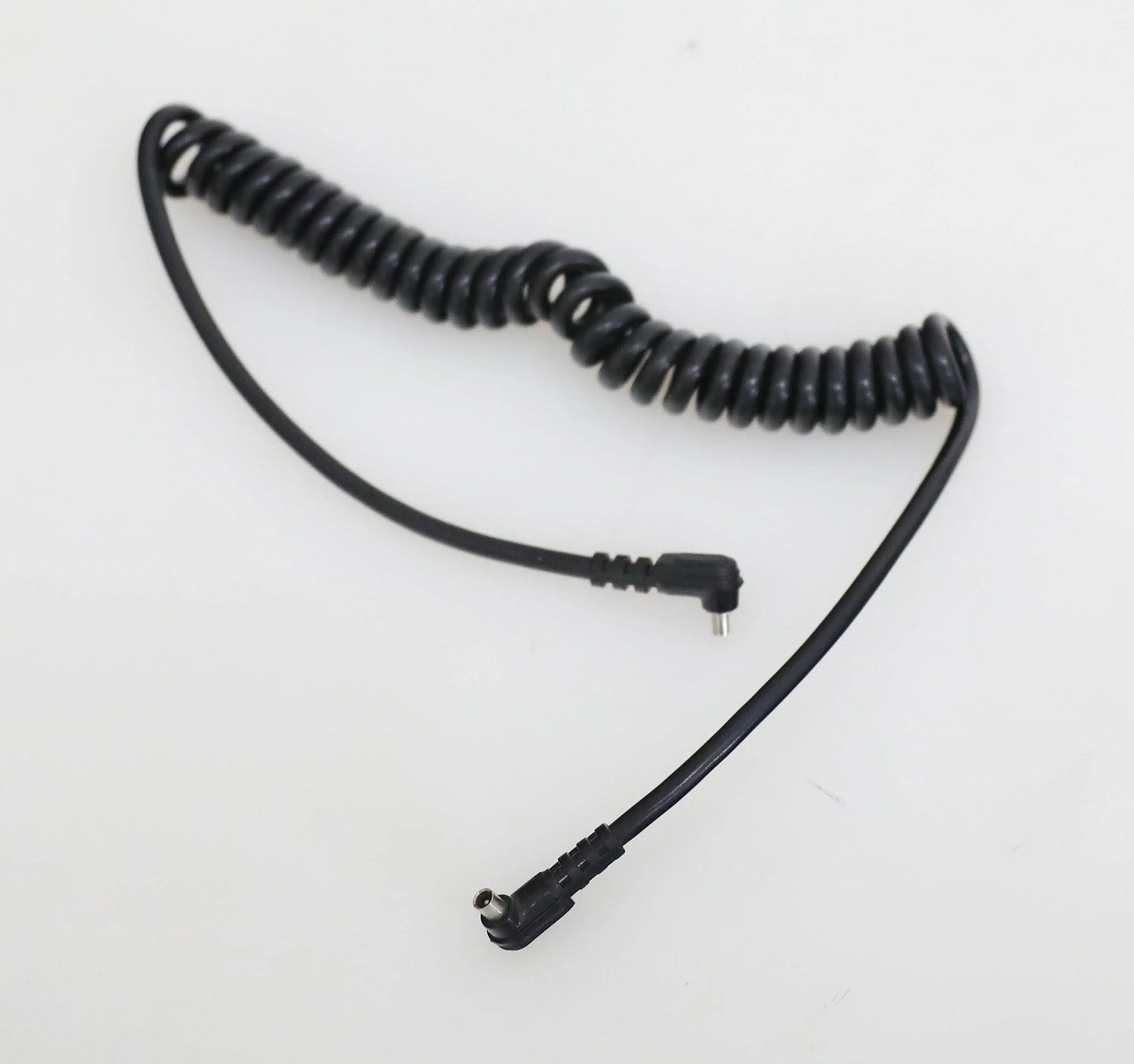 Camera Flash Cord PC/M - PC/F Coiled 3ft