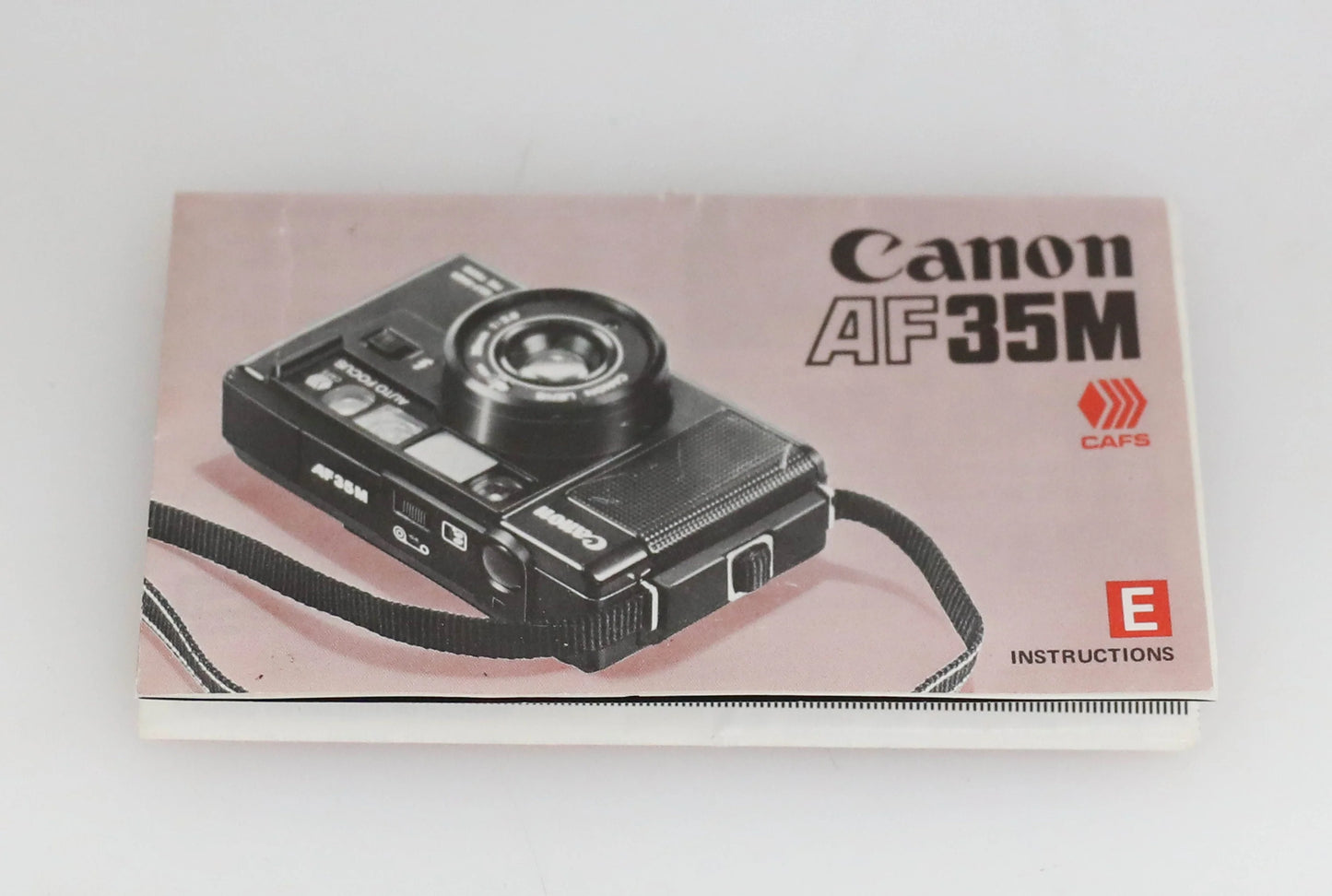 Vintage Canon Sure Shot AF35M Manual in English