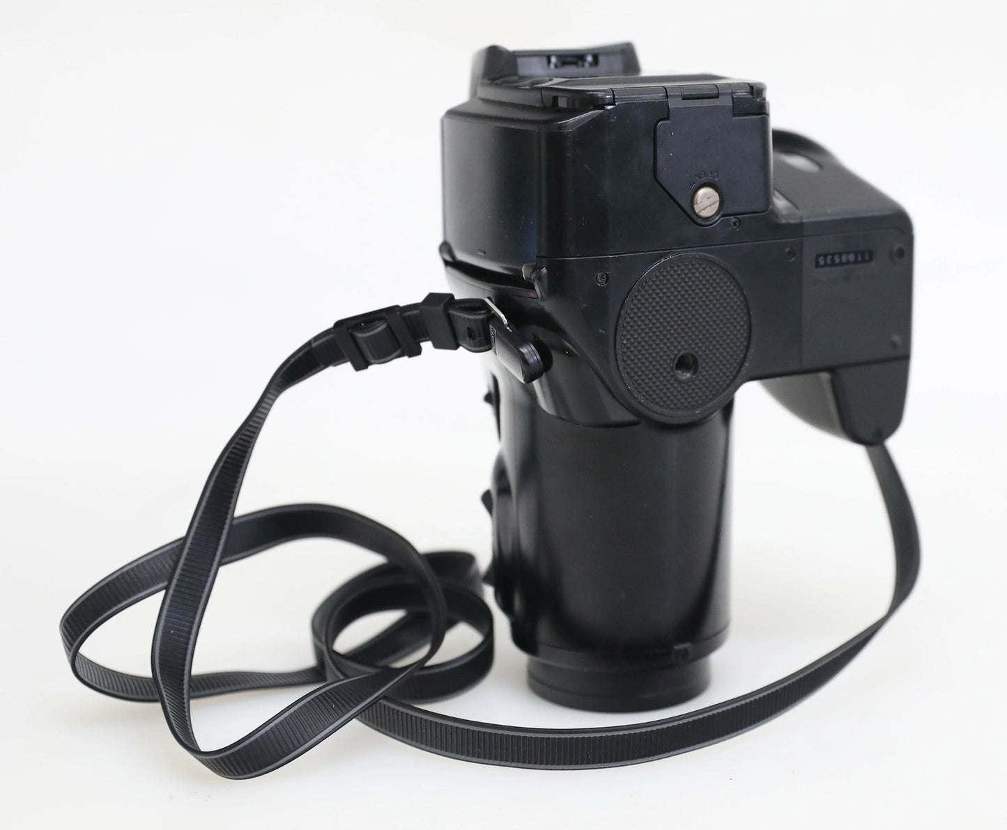 Vintage Olympus IS-1 AF 35mm Film Camera with Built-in Flash, Manual, and Strap