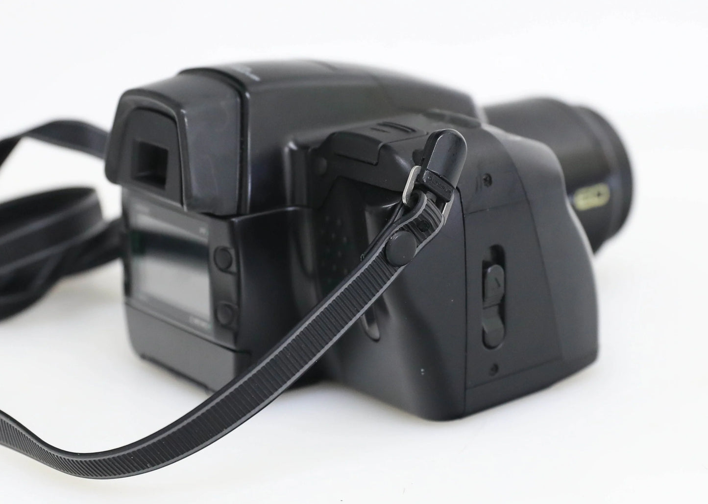 Vintage Olympus IS-1 AF 35mm Film Camera with Built-in Flash, Manual, and Strap