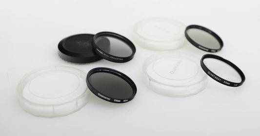 55mm Filter Set - ND2/ND4/Close Up +3/Circular Polarizer Quantaray & Cokinlight