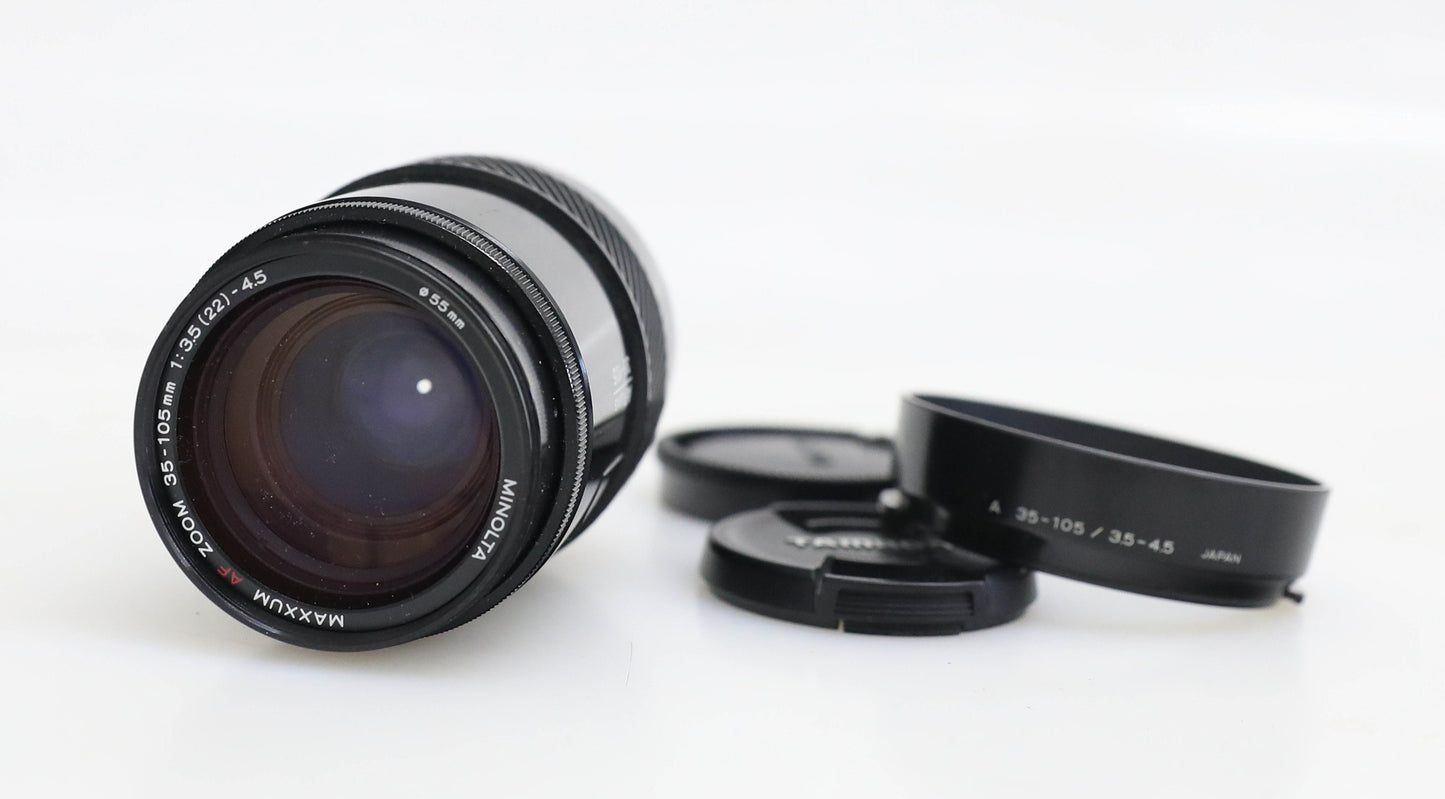 Minolta Maxxum AF Zoom Lens 35-105mm, Sony A Mount, Original Box