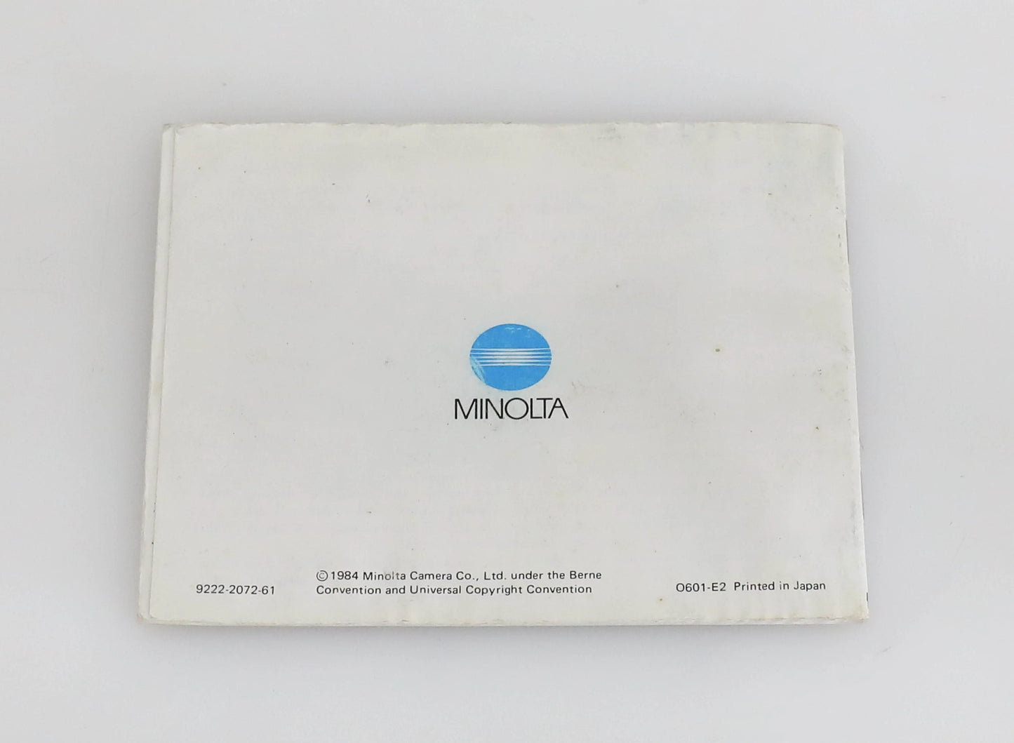 Vintage Minolta Maxxum 7000 Camera Owners Manual English