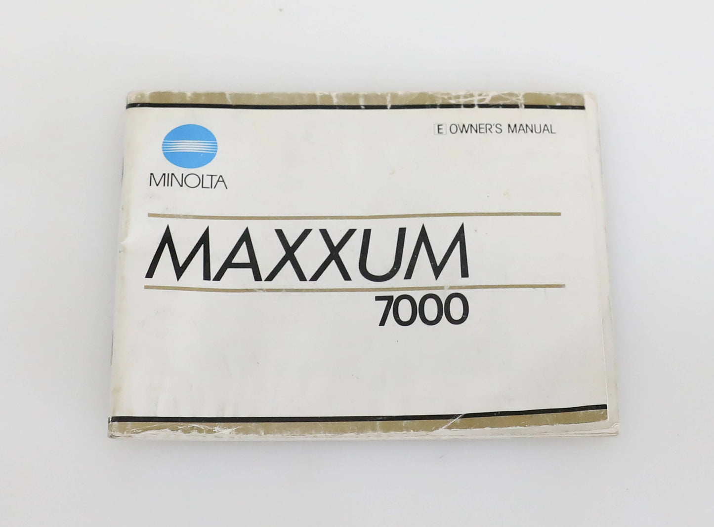 Vintage Minolta Maxxum 7000 Camera Owners Manual English