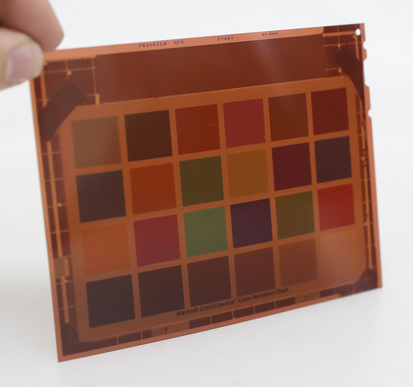 Macbeth Color Checker Rendition Chart 4x5 Color Negative
