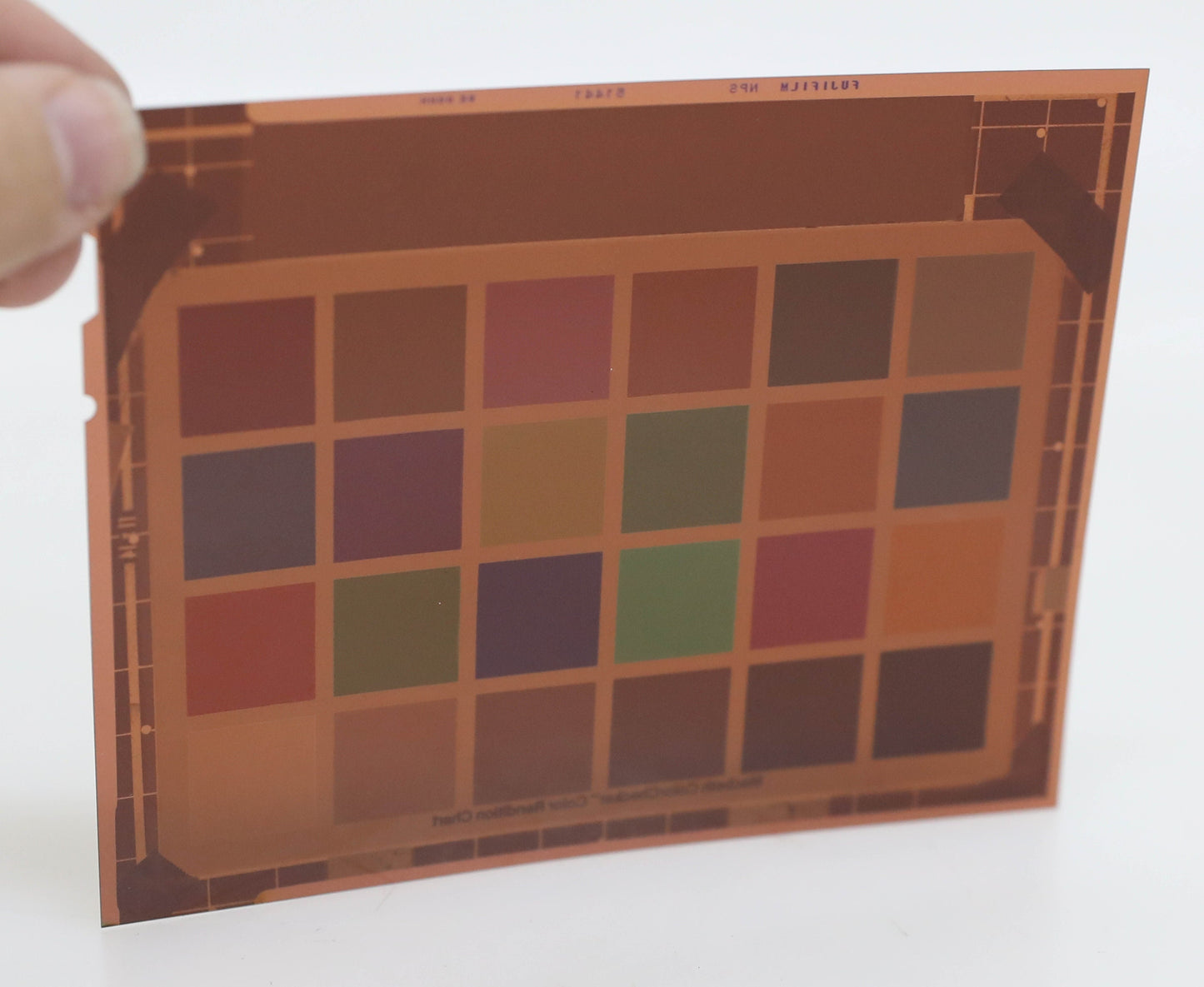 Macbeth Color Checker Rendition Chart 4x5 Color Negative