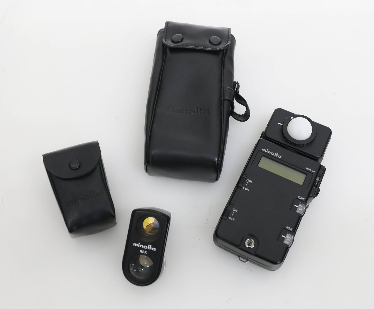 Minolta Auto Meter III Flash Meter with Viewfinder 10 Degree Reflector Light
