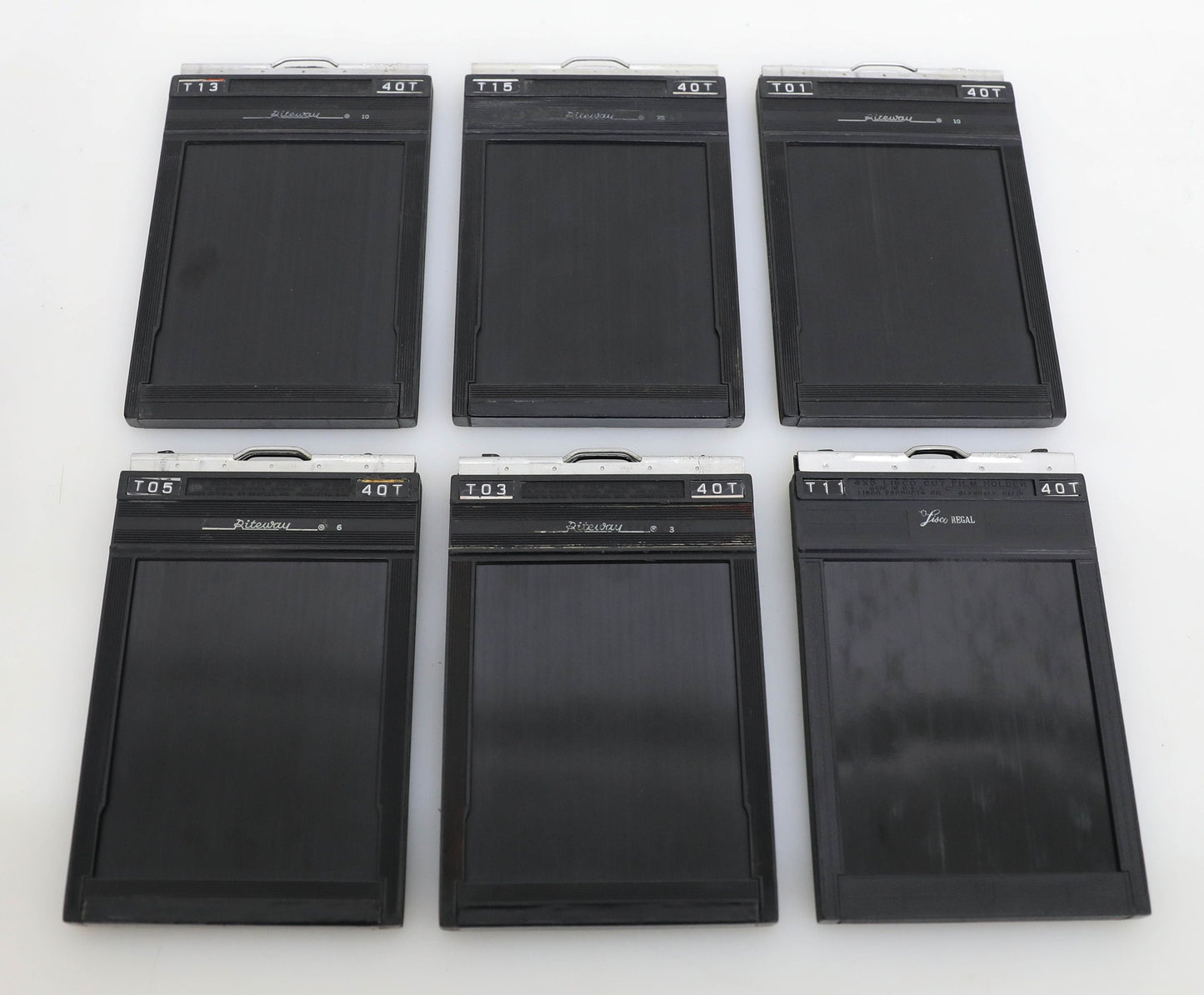 4x5 Film Holder with Film Loader - Lot of 6