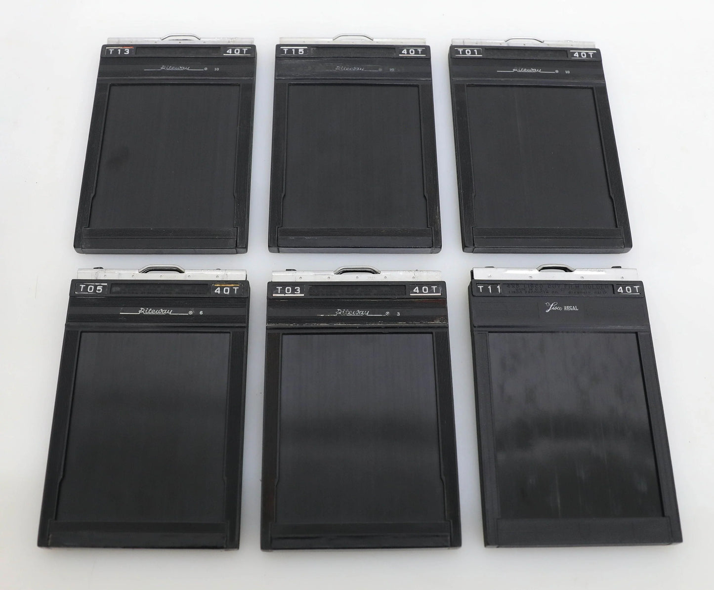 4x5 Film Holder with Film Loader - Lot of 6