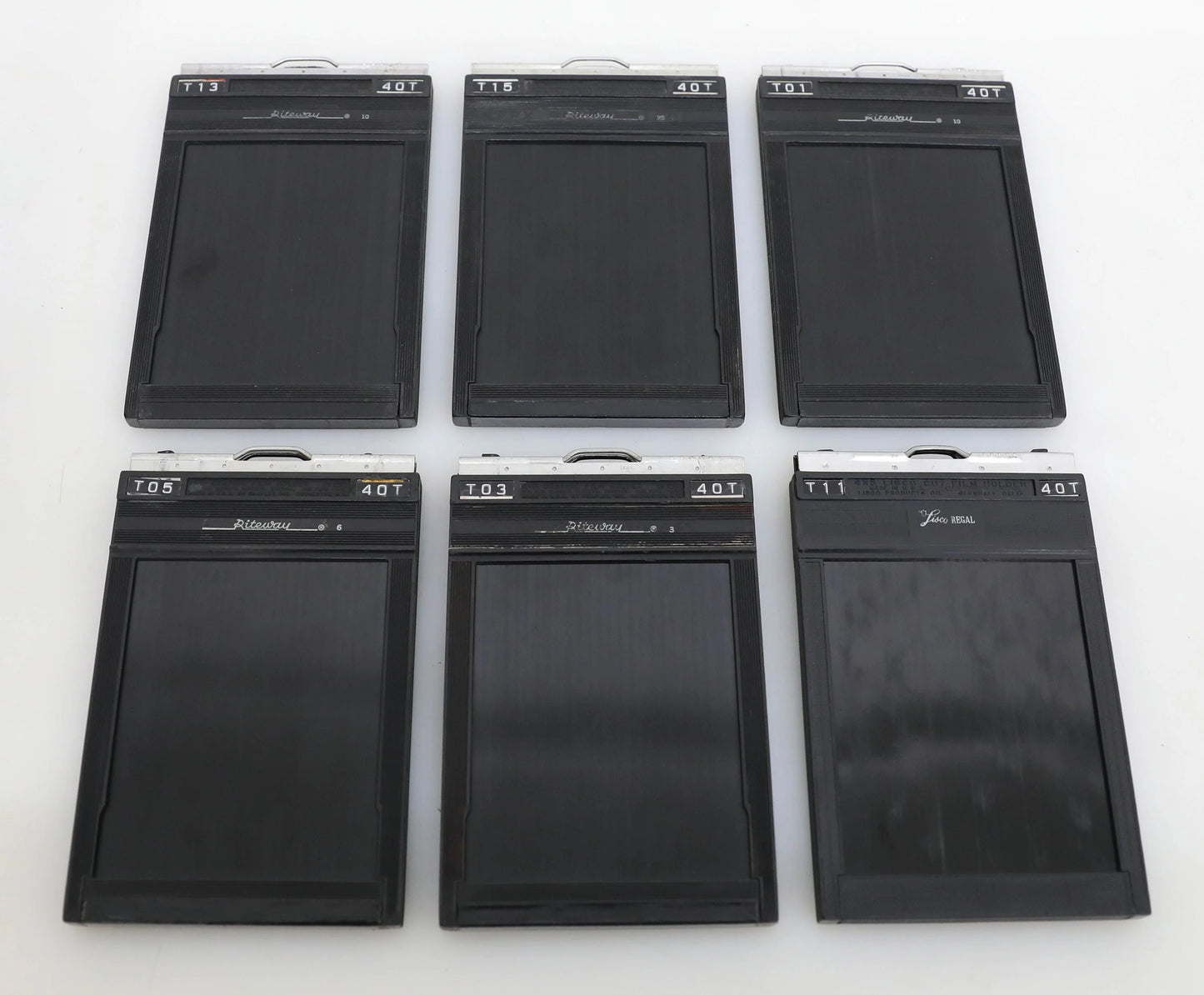 4x5 Film Holder with Film Loader - Lot of 6