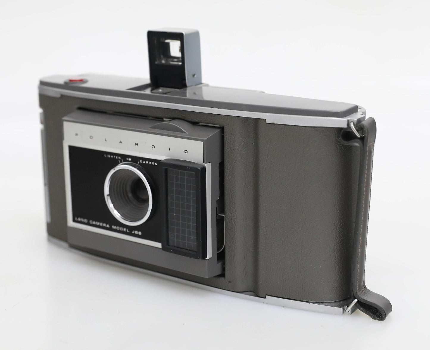 Polaroid Electric Eye Land Camera Model J66 in Leather Case with Manual