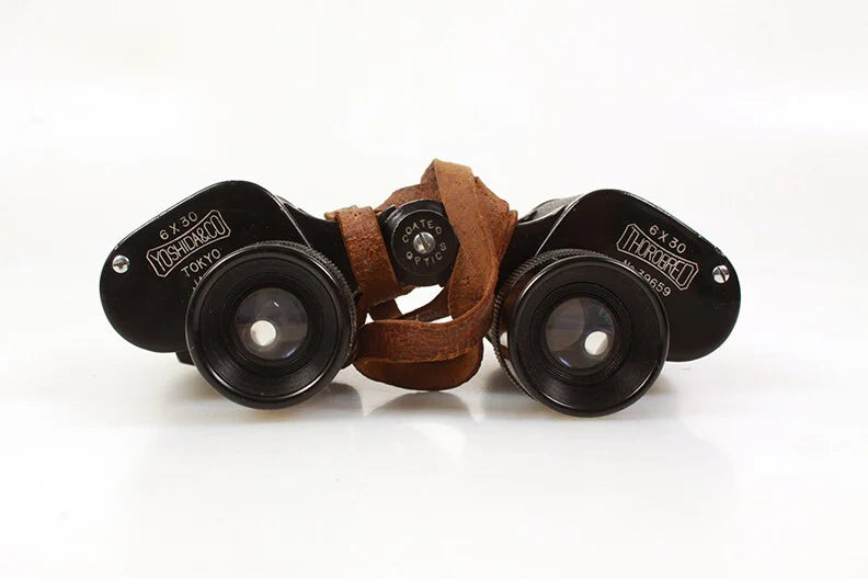Vintage Yoshida & Co Thorobred 6x30 Binoculars With Case
