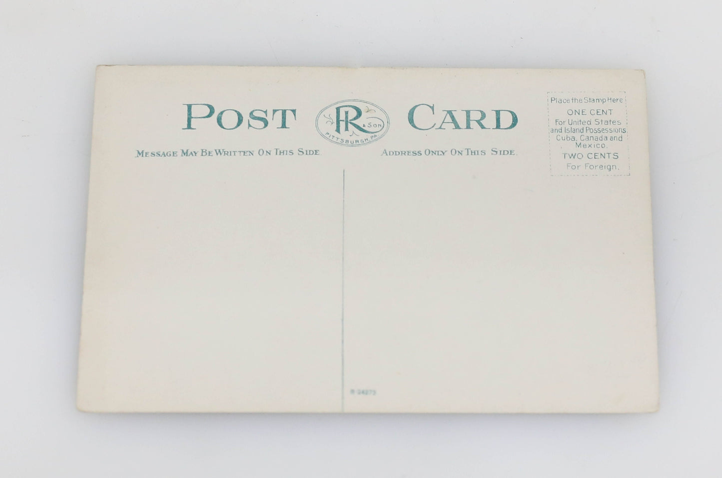 Interior Forbes Field, Pittsburgh, Vintage Postcard
