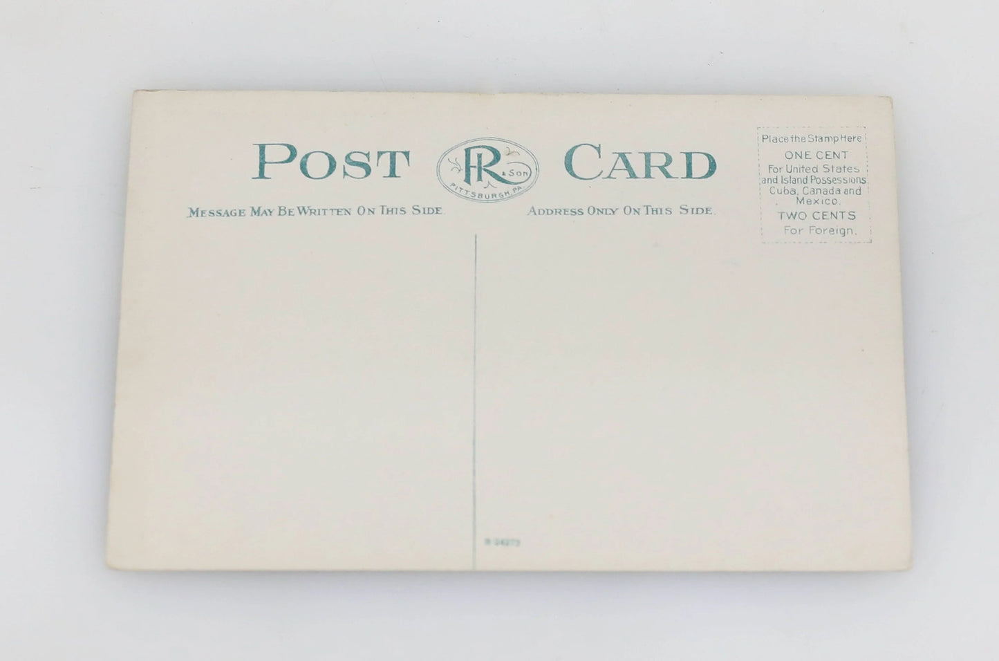 Interior Forbes Field, Pittsburgh, Vintage Postcard