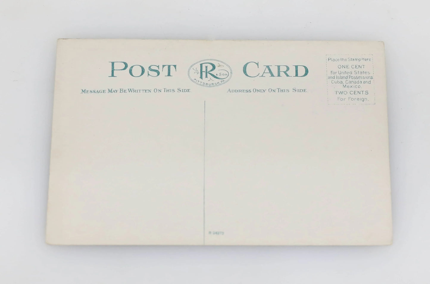 Interior Forbes Field, Pittsburgh, Vintage Postcard