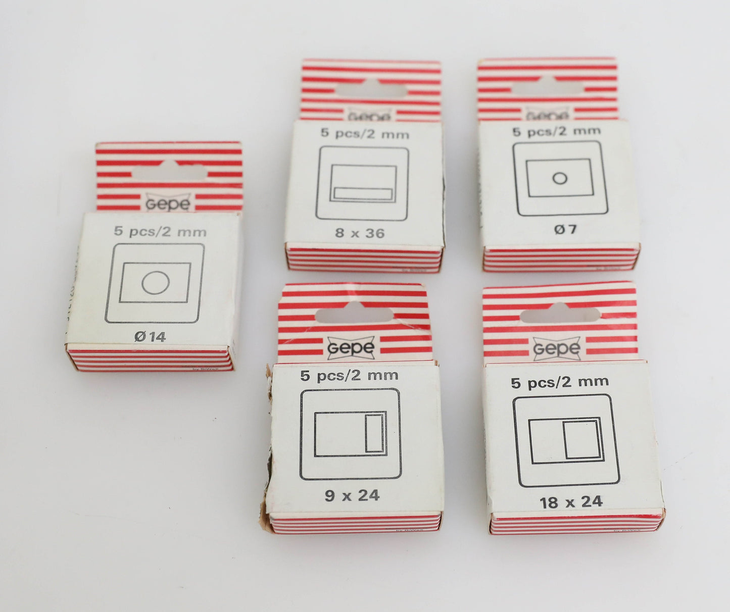 35mm Slide Mounts Variety of Special Effects - Lot of 5 Boxes