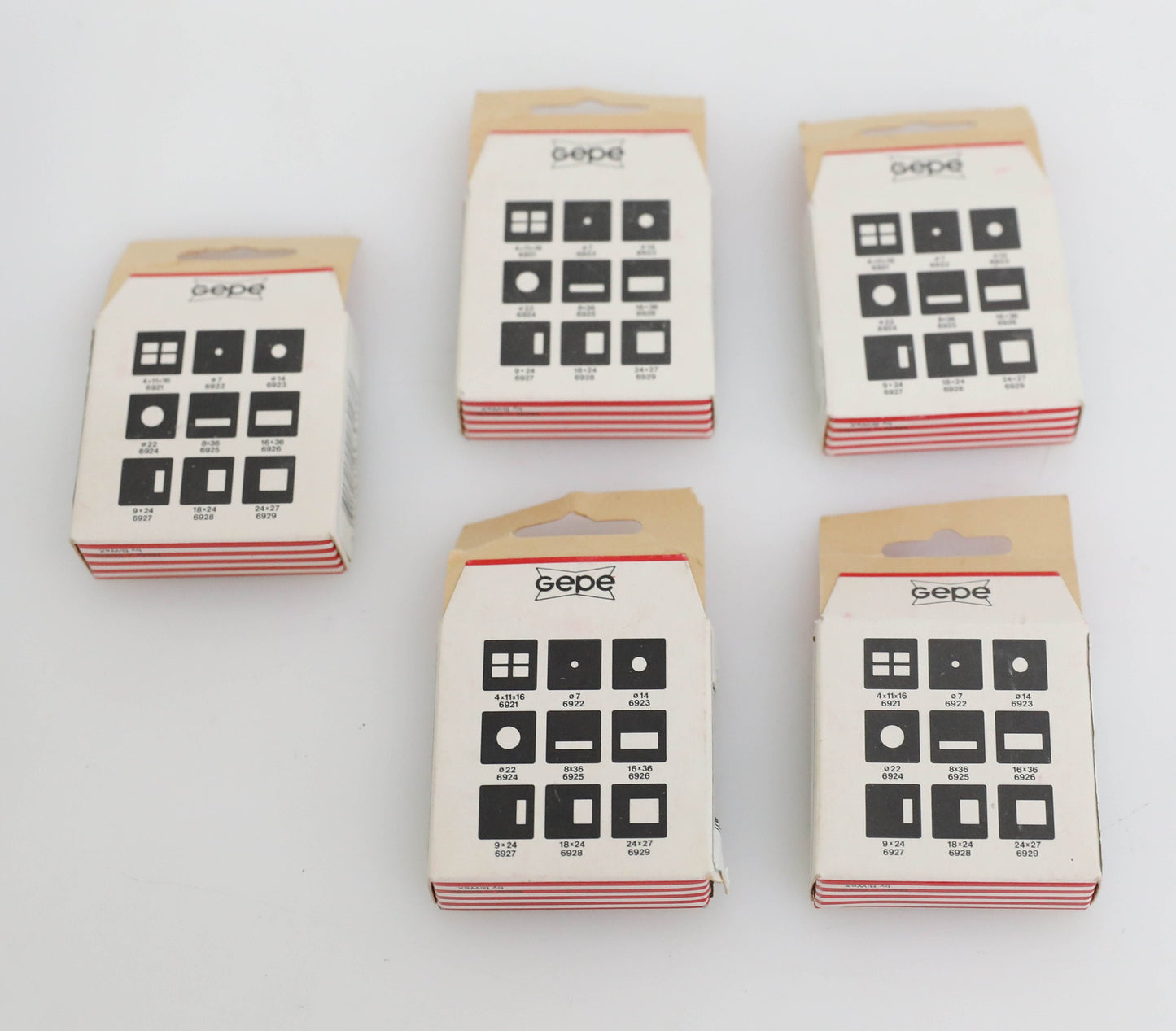 35mm Slide Mounts Variety of Special Effects - Lot of 5 Boxes