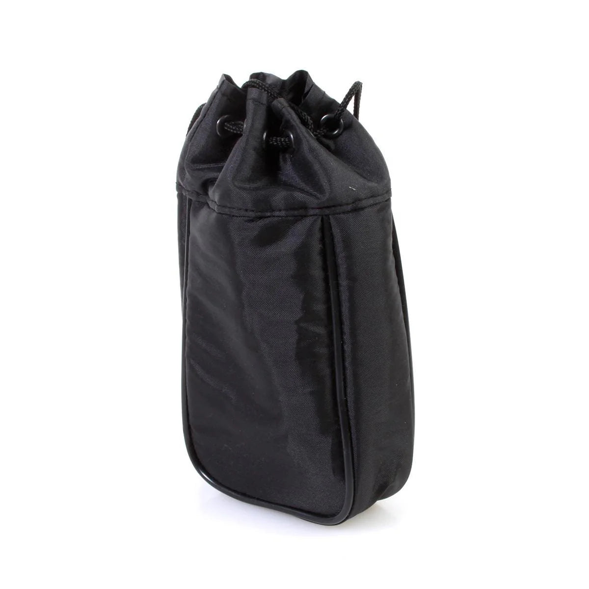 Vintage Medium Nylon Camera Lens Case Black