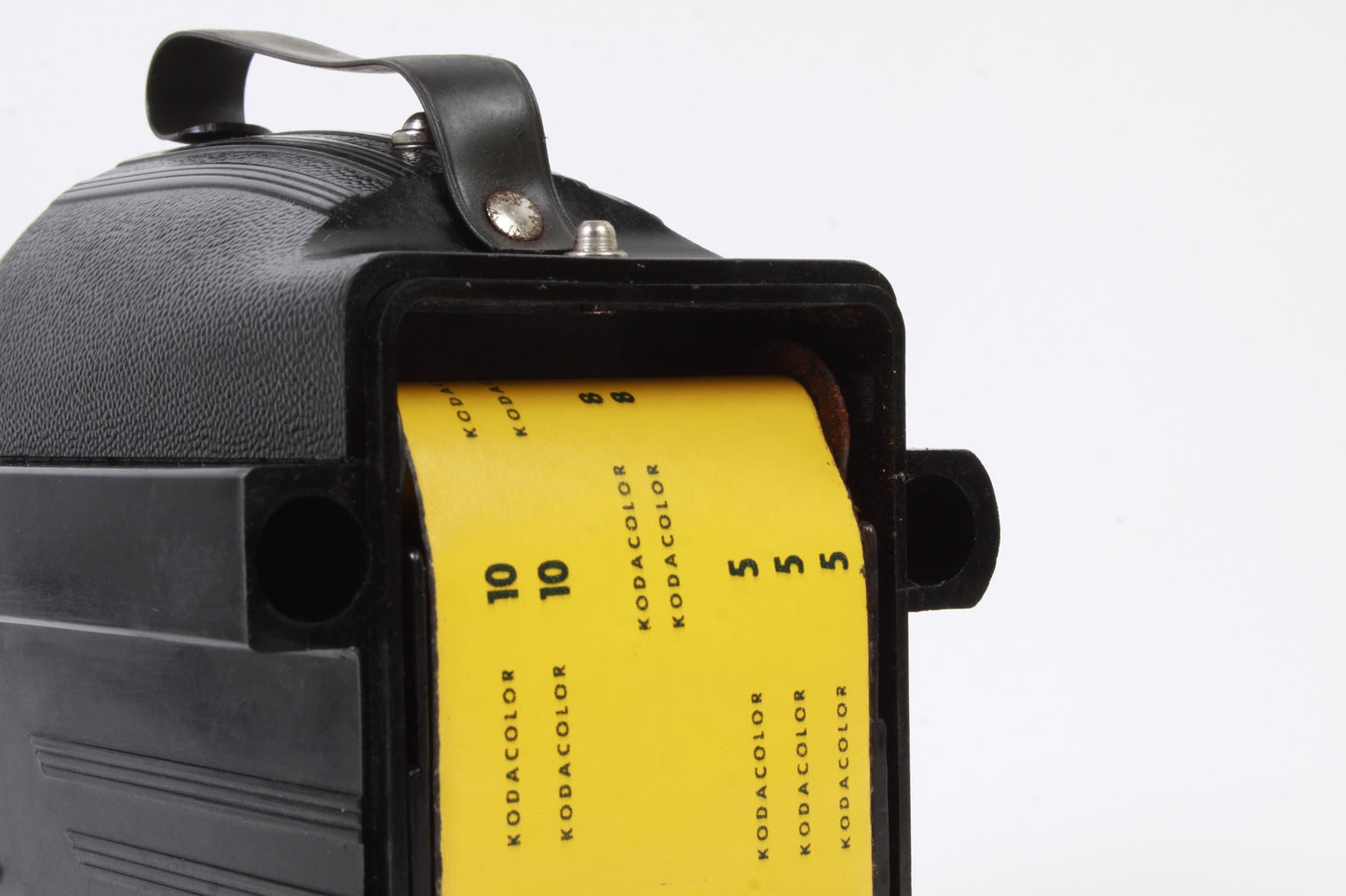 SPARTUS Press Flash  Camera Vintage 1940s Bakelite with old roll film Inside