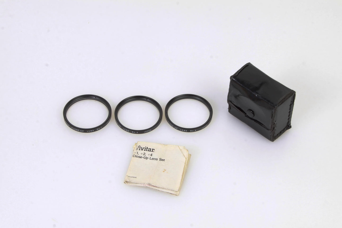 52mm Closeup  Macro Filter set of 3 with Case