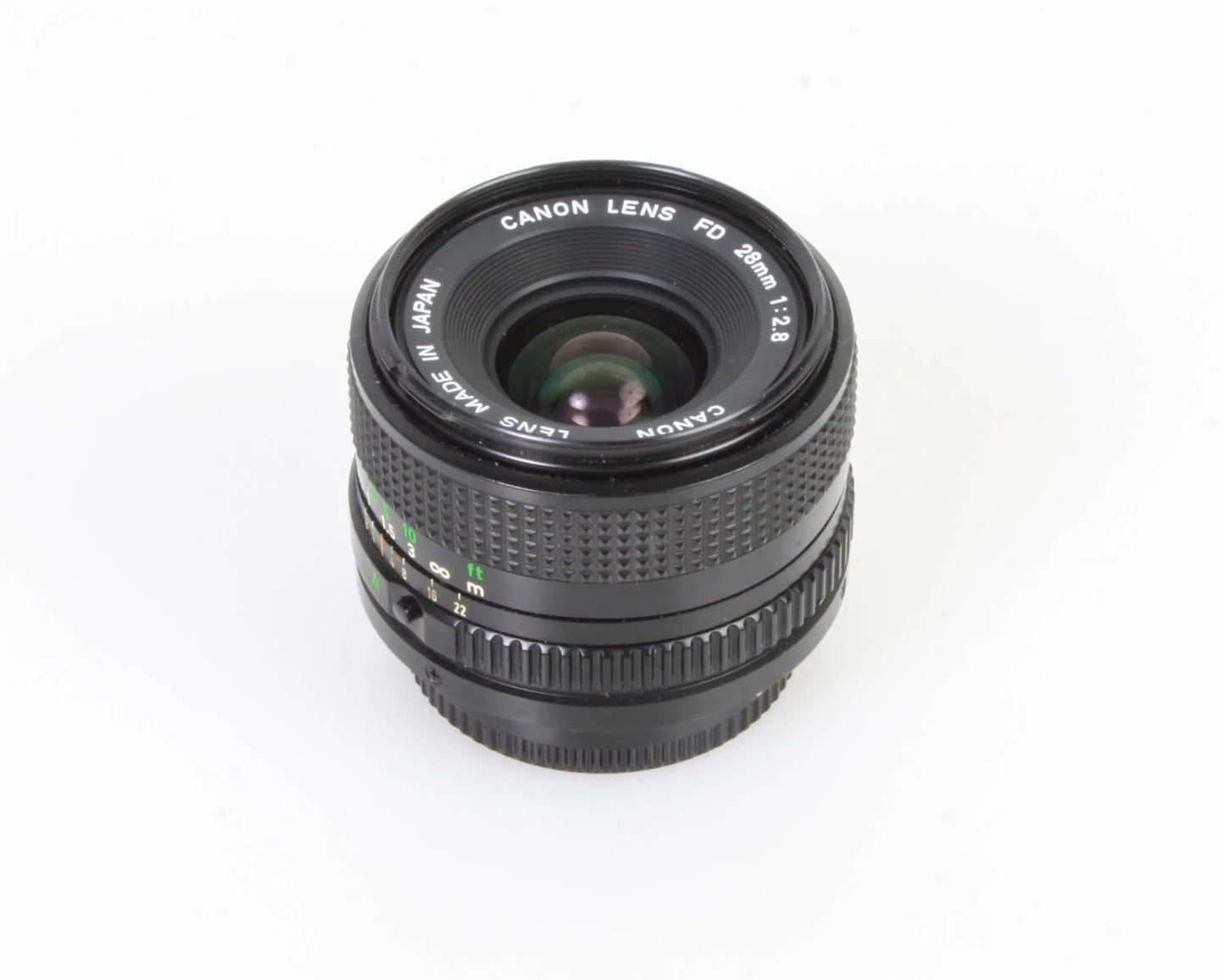 Vintage Canon FD 28mm f/2.8 Lens - Wide-Angle Manual Focus for Canon FD SLRs, AE-1, Clean Glass, Film Photography